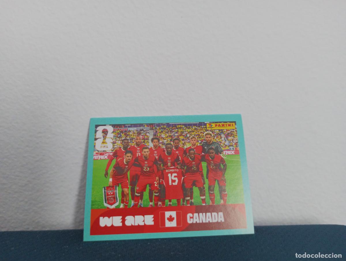Coleccionismo cromos antiguos: CAN 13 EQUIPO BASE CANADA CROMO MUNDIAL STICKERS 2026 26