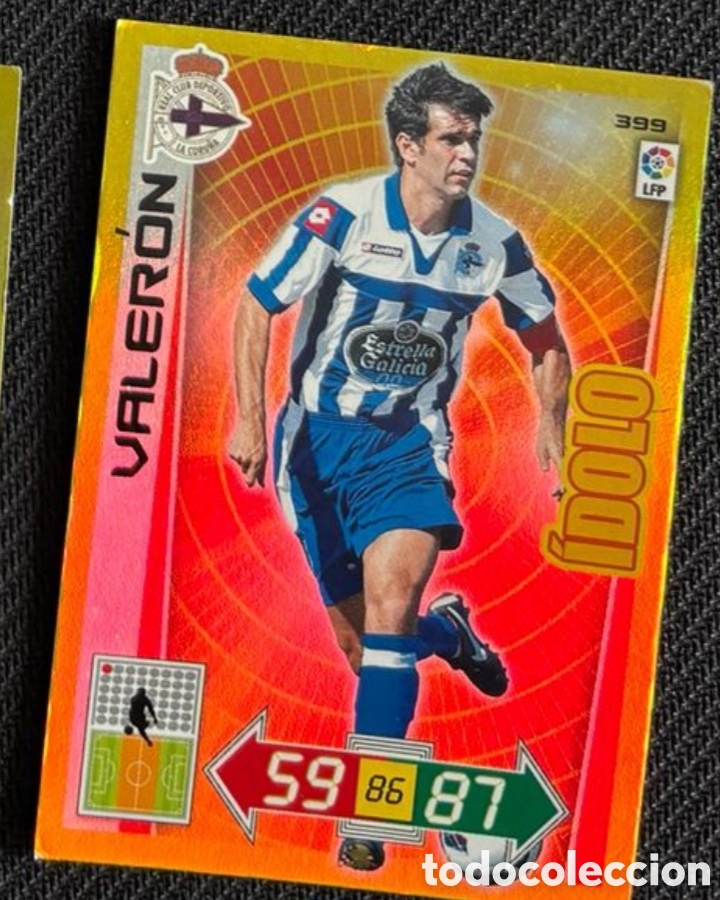 Coleccionismo cromos antiguos: Valeron Deportivo de la Coru&ntilde;a IDOLO 2012 2013