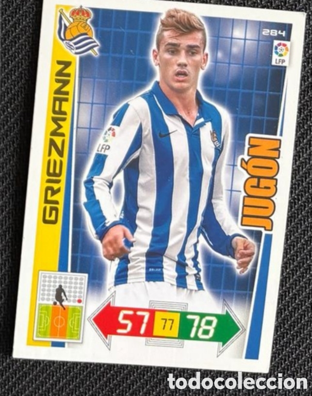 Coleccionismo cromos antiguos: 284 GRIEZMANN REAL SOCIEDAD JUGON ADRENALYN XL 2012 2013