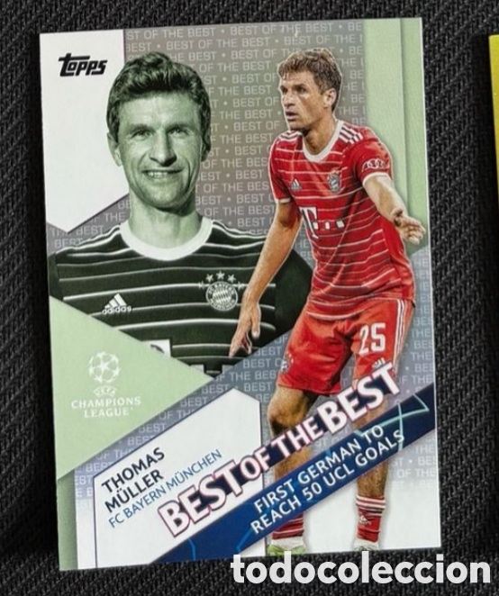 Coleccionismo cromos antiguos: MULLER BEST OF THE BEST BAYERN MUNICH 2022 2023 topps