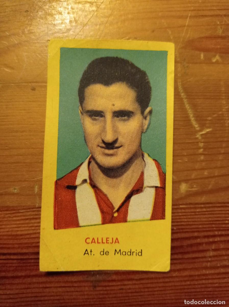 Coleccionismo cromos antiguos: Calleja At. Madrid - Colecci&oacute;n &rdquo;Campeones&rdquo; de Bruguera 1960 1961 60 61