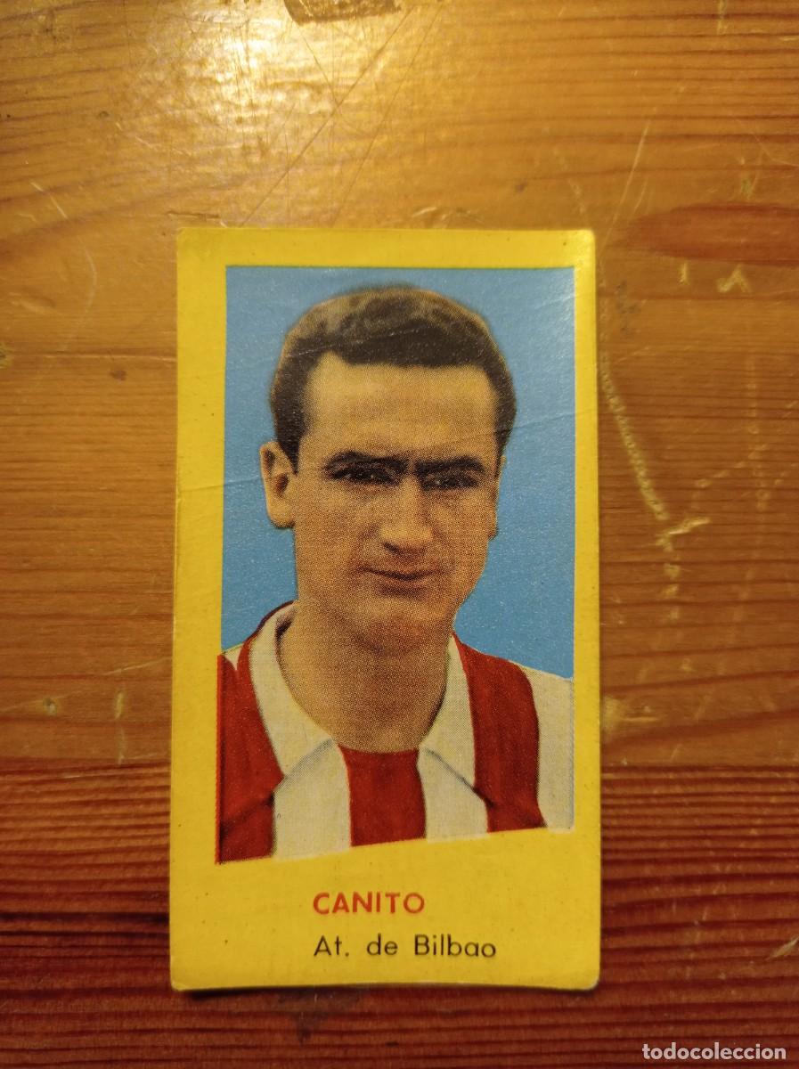 Coleccionismo cromos antiguos: Canito Ath. Bilbao - Colecci&oacute;n &rdquo;Campeones&rdquo; de Bruguera 1960 1961 60 61