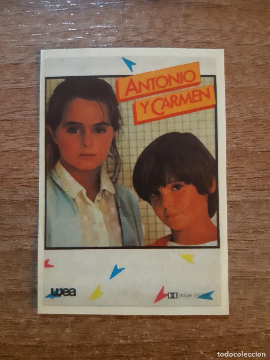 Coleccionismo cromos antiguos: N&deg;173 ANTONIO Y CARMEN ADHESIVO SHOW DE ESTRELLAS ED. MAGA 1982. NUNCA PEGADO, SIN PEGAR