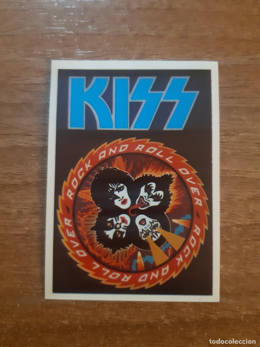 Collezionismo Figurine antiche: N&deg;160 KISS ADHESIVO SHOW DE ESTRELLAS ED. MAGA 1982. NUNCA PEGADO, SIN PEGAR