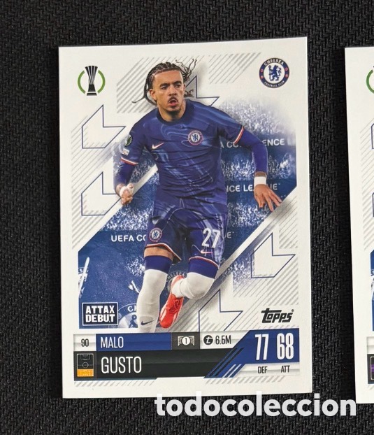 Coleccionismo cromos antiguos: 90 Malo Gusto Chelsea Colecci&oacute;n match attax TOPPS 2024 2025