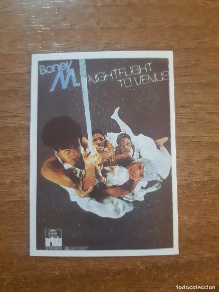 Coleccionismo cromos antiguos: N&deg;152 BONEY M NIGHTFLIGHT TO VENUS SHOW DE ESTRELLAS ED. MAGA 1982. NUNCA PEGADO, SIN PEGAR