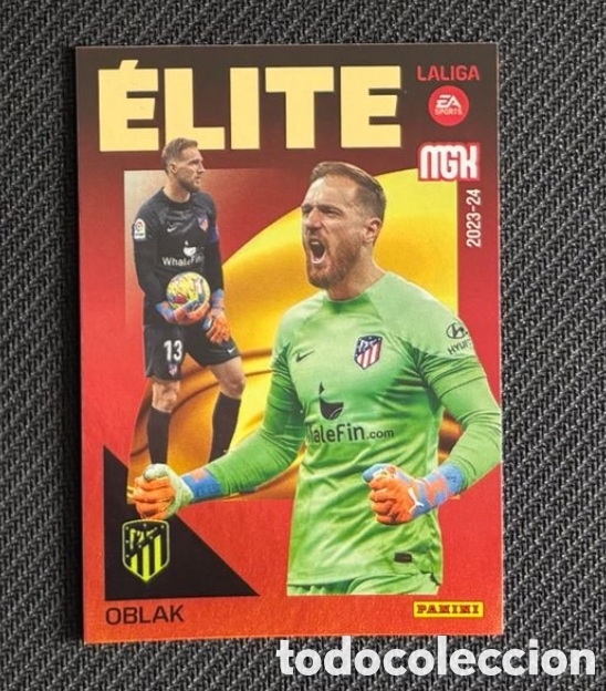 Coleccionismo cromos antiguos: OBLAK ATLETICO MADRID ELITE 2023 2024 MGK MEGACRACKS