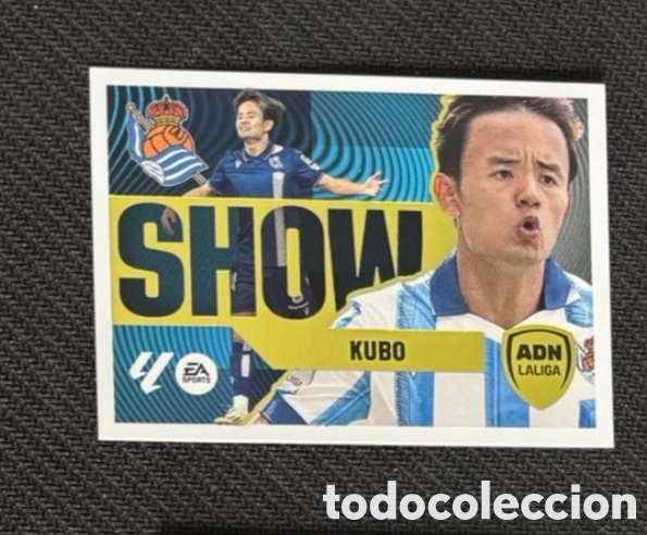 Coleccionismo cromos antiguos: ADN SHOW Liga este 24/25 KUBO REAL SOCIEDAD