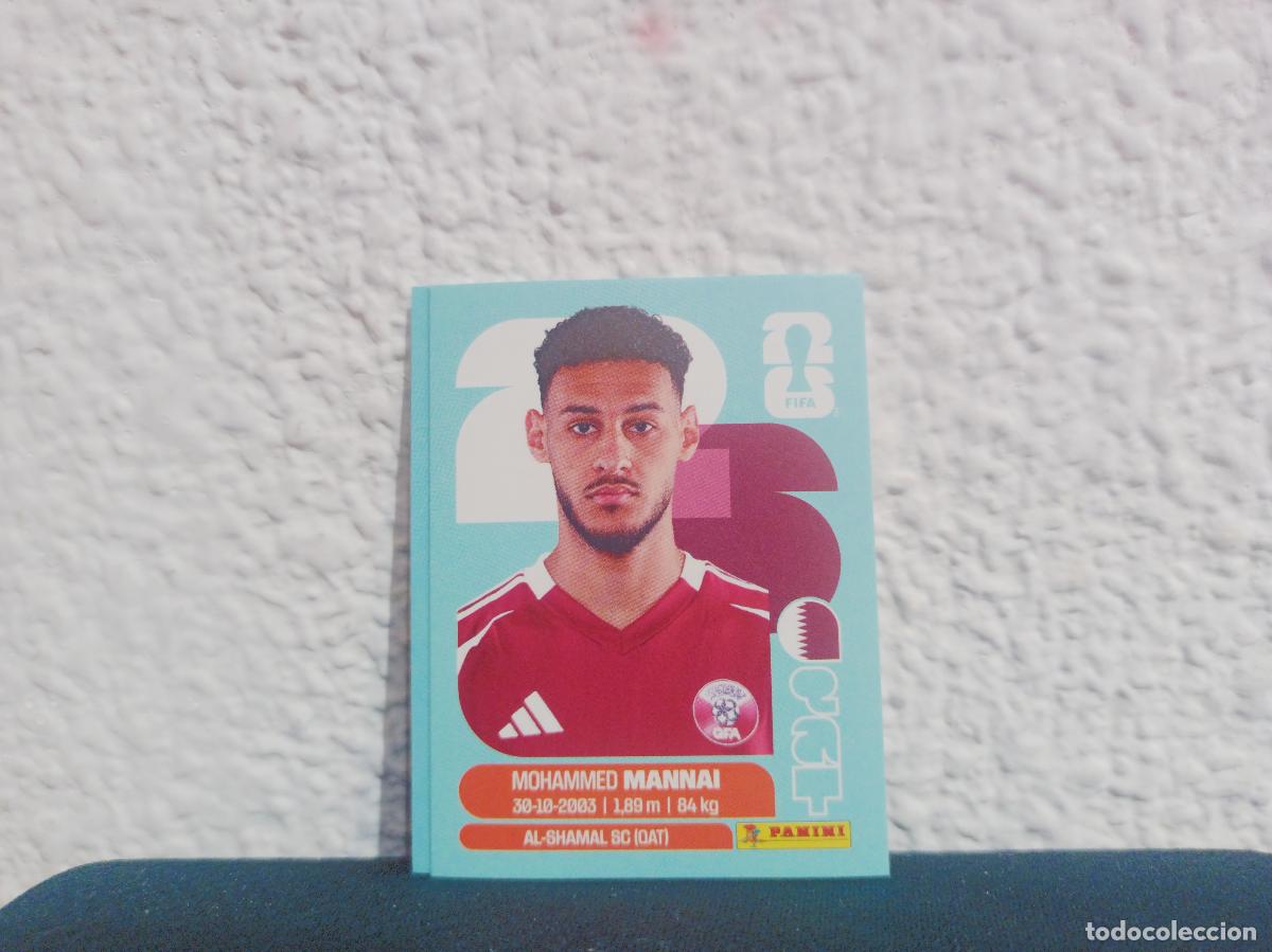 Sammeln alte Sammelbilder: QAT 9 MOHAMMED MANNAI BASE QATAR CROMO MUNDIAL STICKERS 2026 26