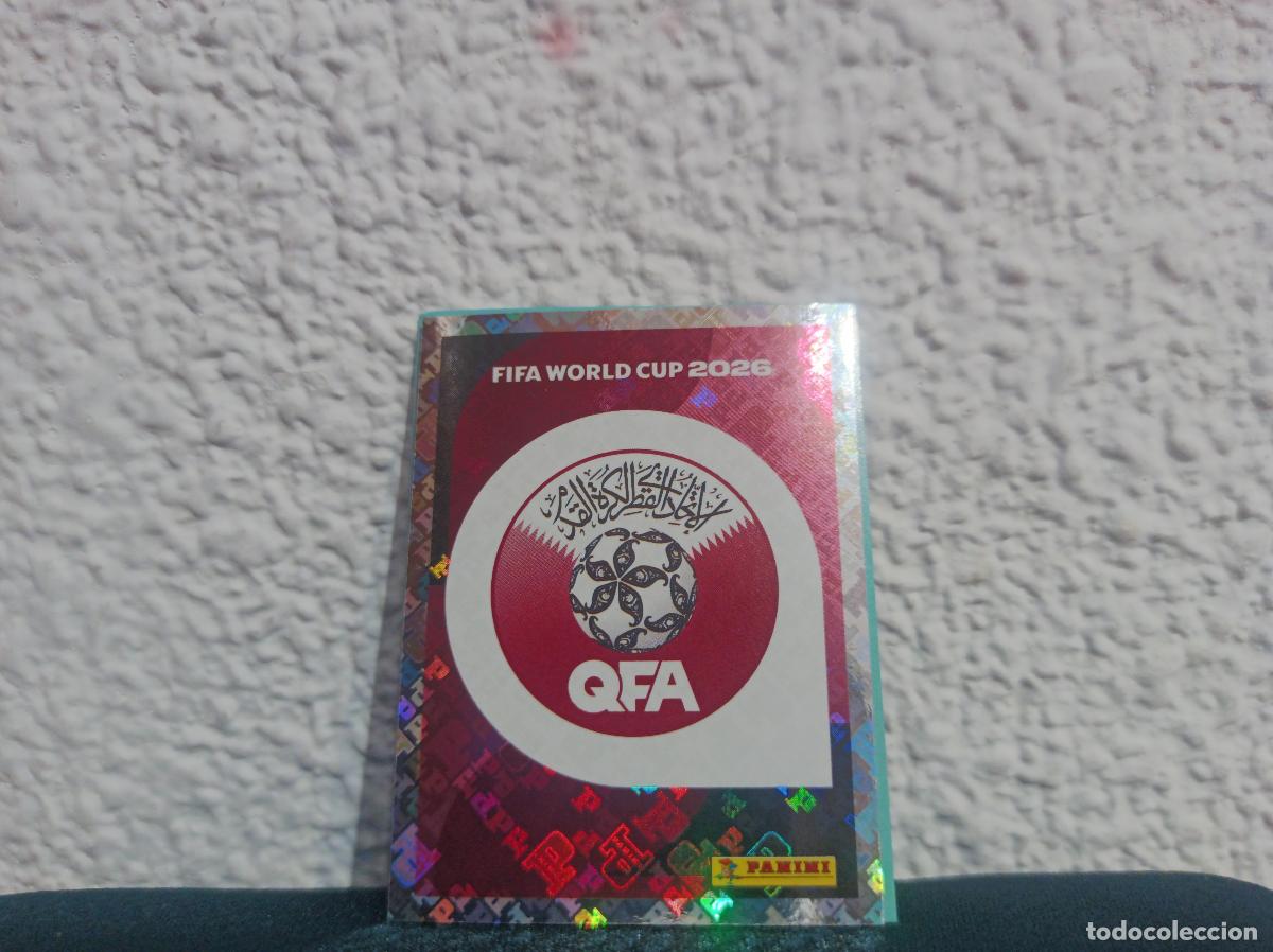 Collectionnisme Cartes &agrave; collectionner anciennes: QAT 1 ESCUDO BASE QATAR CROMO MUNDIAL STICKERS 2026 26