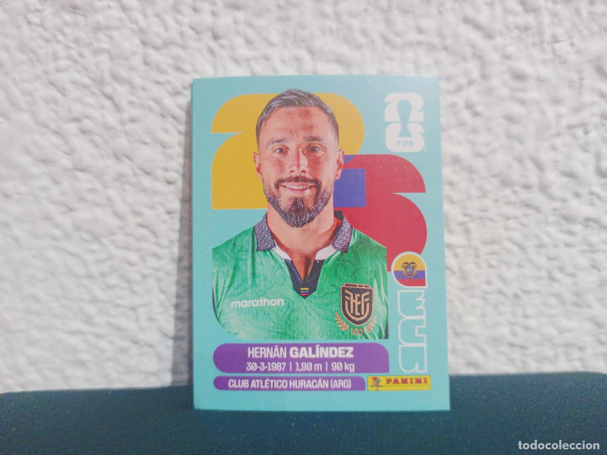 Collectionnisme Cartes &agrave; collectionner anciennes: ECU 2 HERN&Aacute;N GAL&Iacute;NDEZ BASE ECUADOR CROMO MUNDIAL STICKERS 2026 26