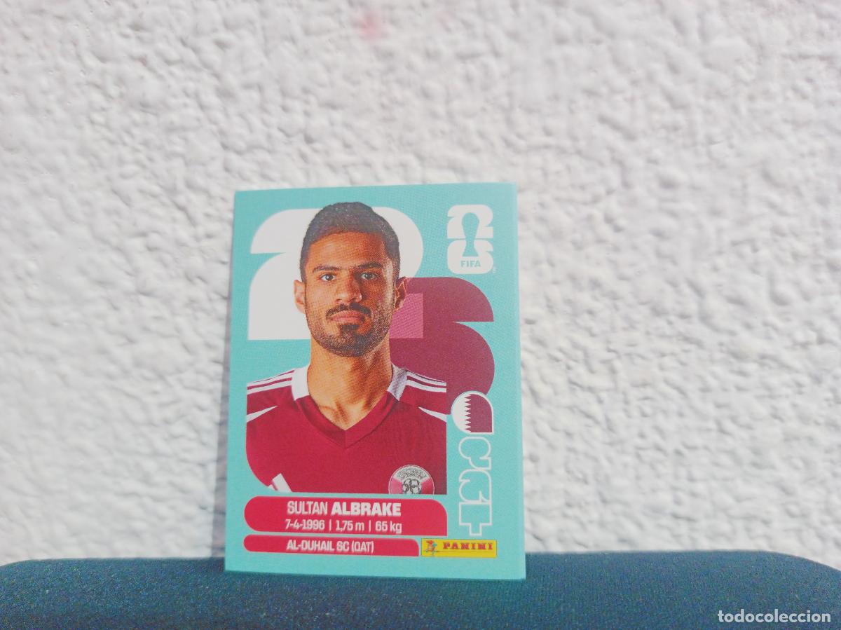 Collectable Antique Stickers: QAT 3 SULTAN ALBRAKE BASE QATAR CROMO MUNDIAL STICKERS 2026 26