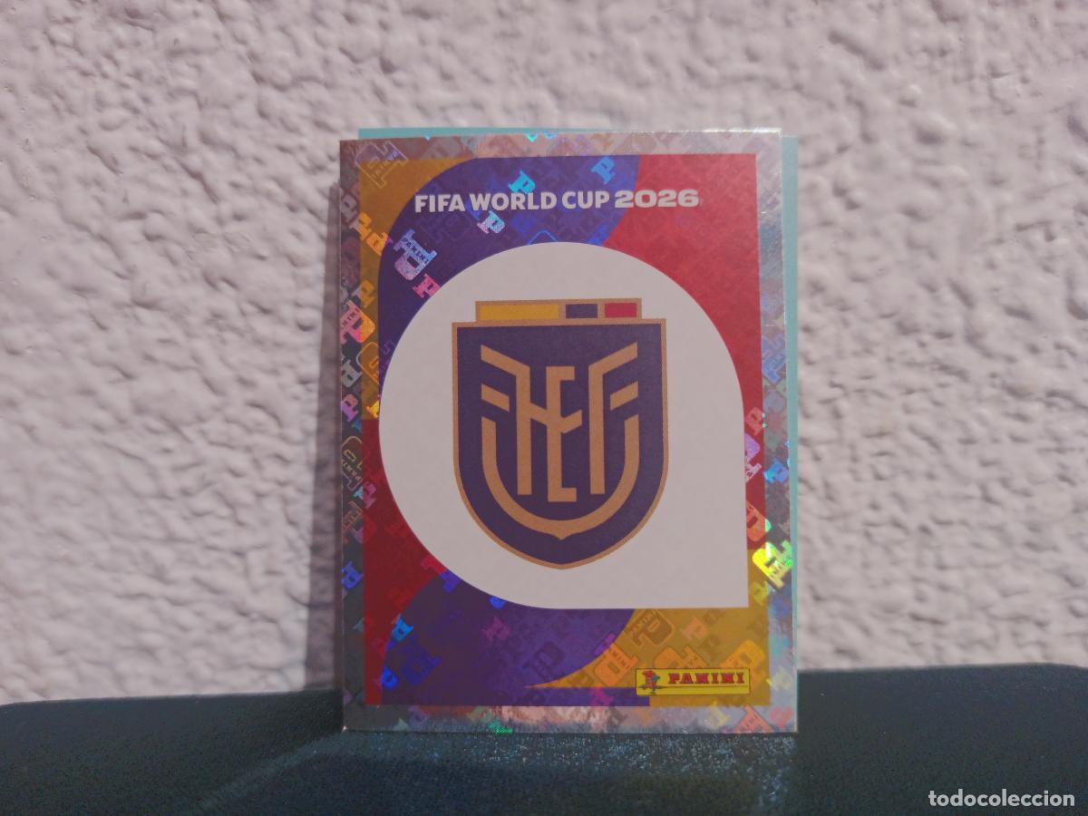 Collectable Antique Stickers: ECU 1 ESCUDO BASE ECUADOR CROMO MUNDIAL STICKERS 2026 26