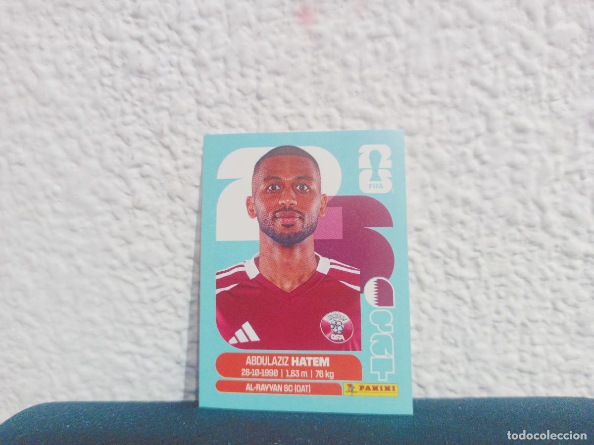 Collectable Antique Stickers: QAT 15 ABDULAZIZ HATEM BASE QATAR CROMO MUNDIAL STICKERS 2026 26