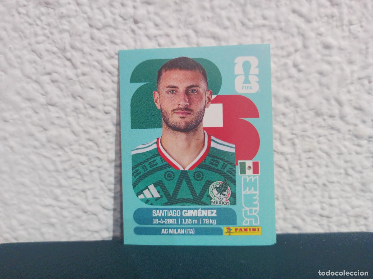 Collectable Antique Stickers: MEX 16 SANTIAGO GIMENEZ BASE MEXICO CROMO MUNDIAL STICKERS 2026 26