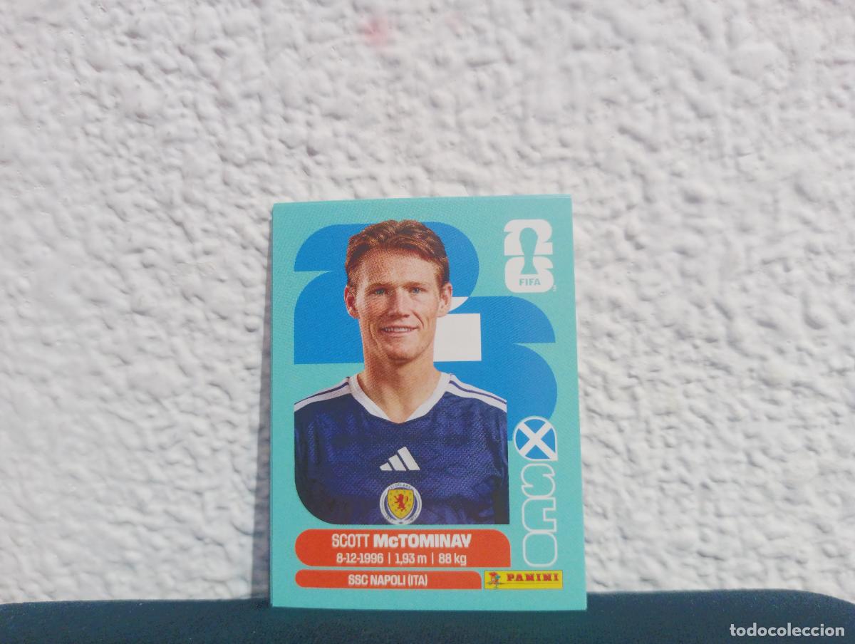 Collectable Antique Stickers: SCO 11 SCOTT MCTOMINAY BASE SCOTLAND CROMO MUNDIAL STICKERS 2026 26
