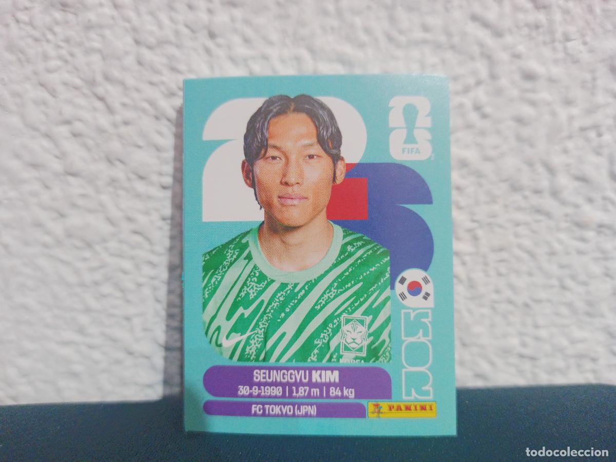 Collectable Antique Stickers: KOR 3 SEUNGGYU KIM BASE COREA DEL SUR CROMO MUNDIAL STICKERS 2026 26
