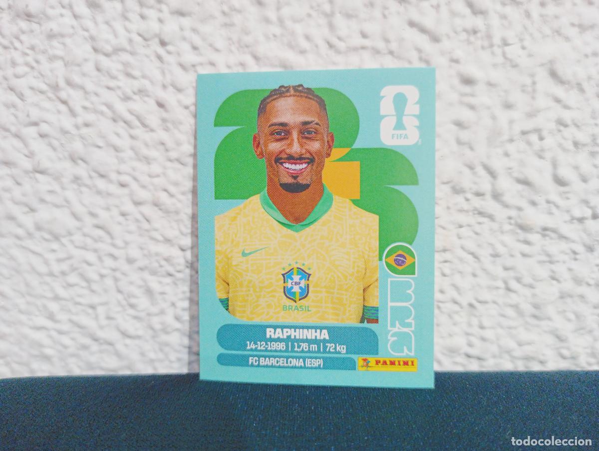 Collectable Antique Stickers: BRA 19 RAPHINHA BASE BRAZIL CROMO MUNDIAL STICKERS 2026 26