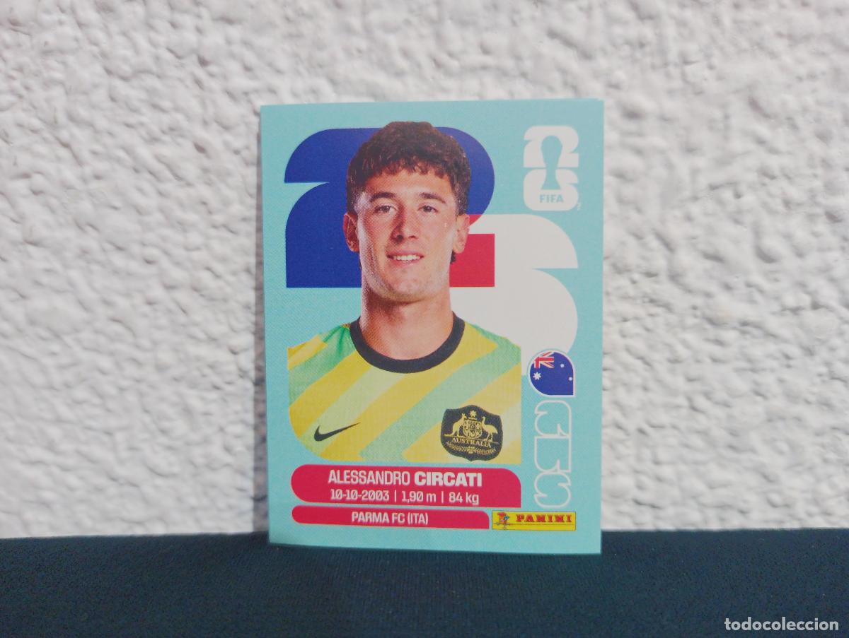 Collectable Antique Stickers: AUS 5 ALESSANDRO CIRCATI BASE AUSTRALIA CROMO MUNDIAL STICKERS 2026 26