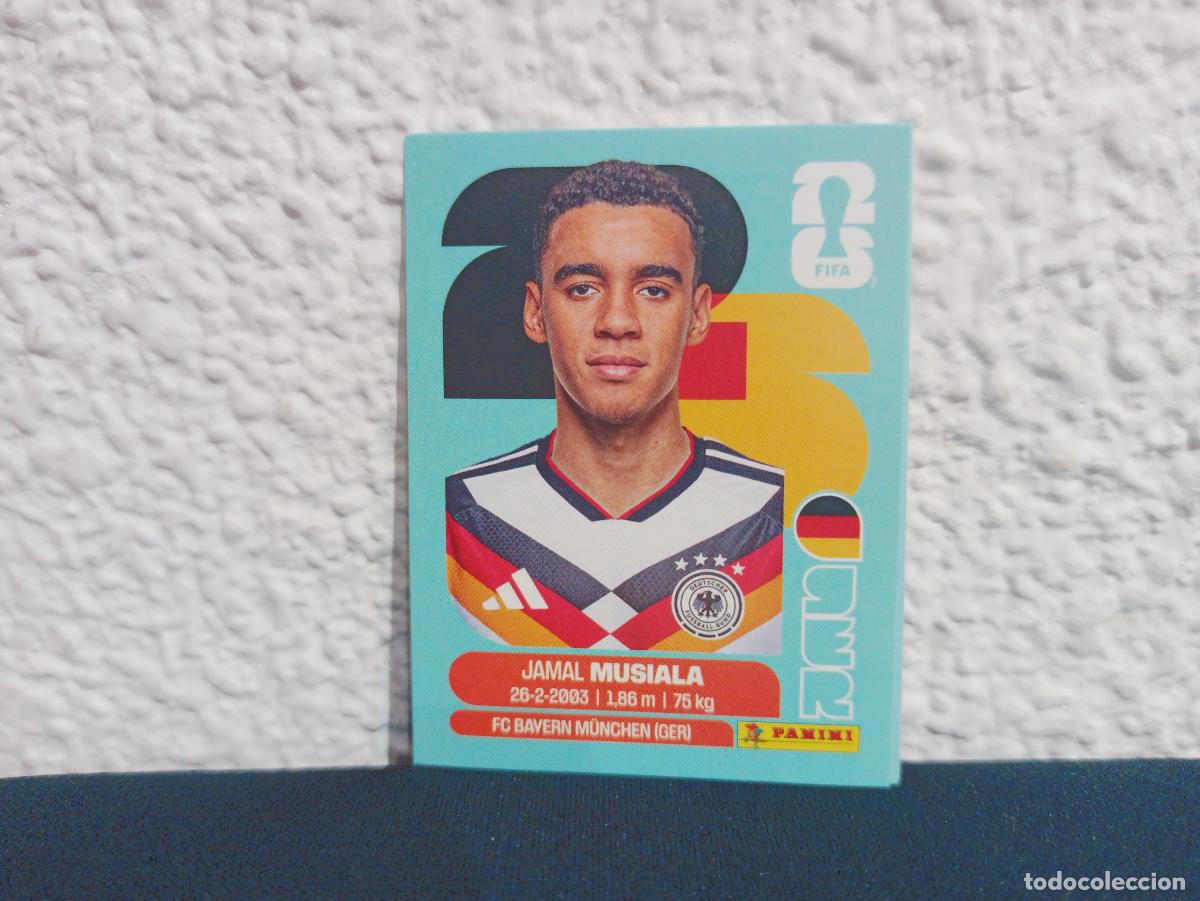 Collectable Antique Stickers: GER 15 JAMAL MUSIALA BASE GERMANY CROMO MUNDIAL STICKERS 2026 26