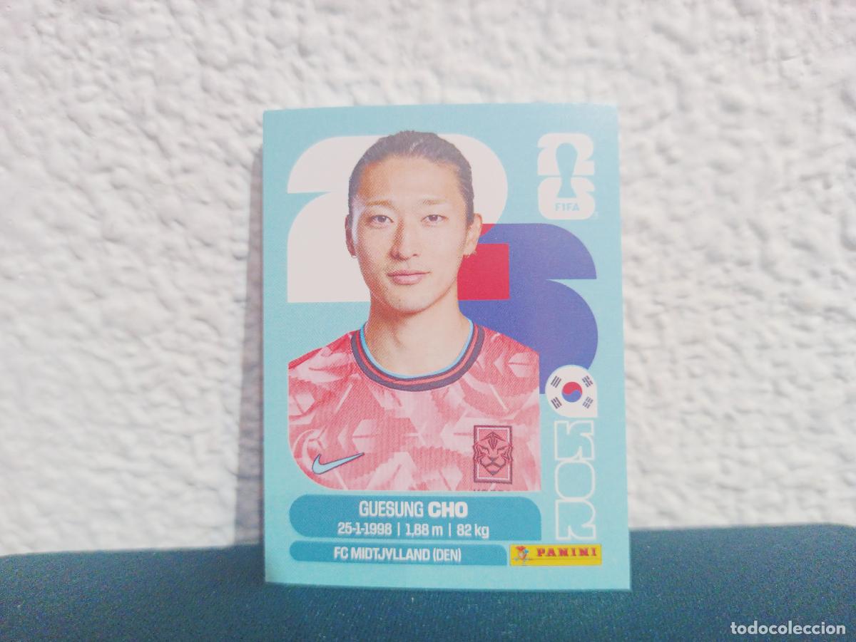 Collectable Antique Stickers: KOR 17 GUESUNG CHO BASE COREA DEL SUR CROMO MUNDIAL STICKERS 2026 26