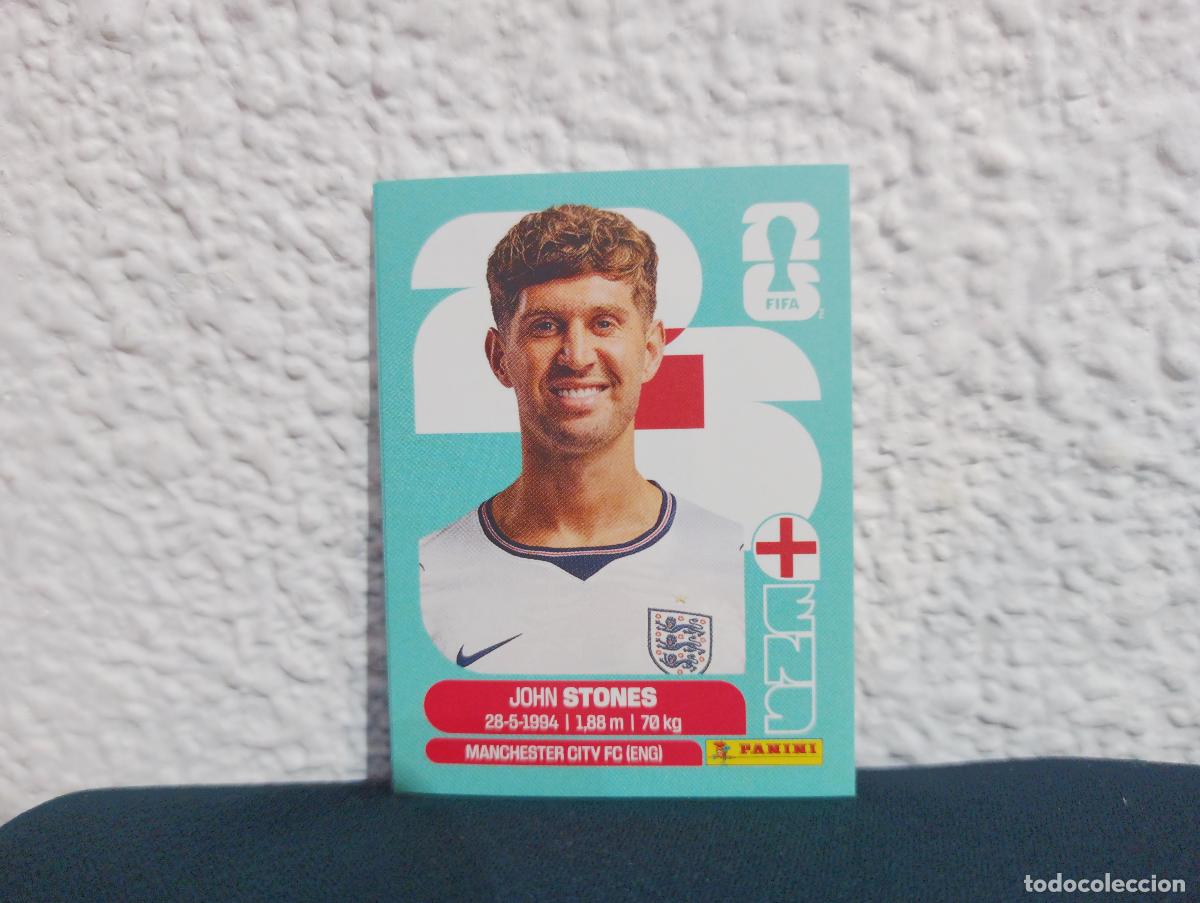 Collezionismo Figurine antiche: ENG 3 JOHN STONES BASE ENGLAND CROMO MUNDIAL STICKERS 2026 26