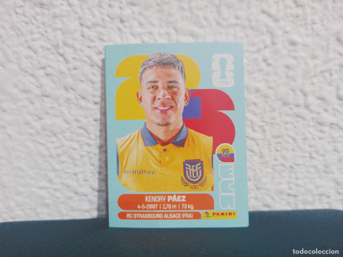 Sammeln alte Sammelbilder: ECU 11 KENDRY P&Aacute;EZ BASE ECUADOR CROMO MUNDIAL STICKERS 2026 26