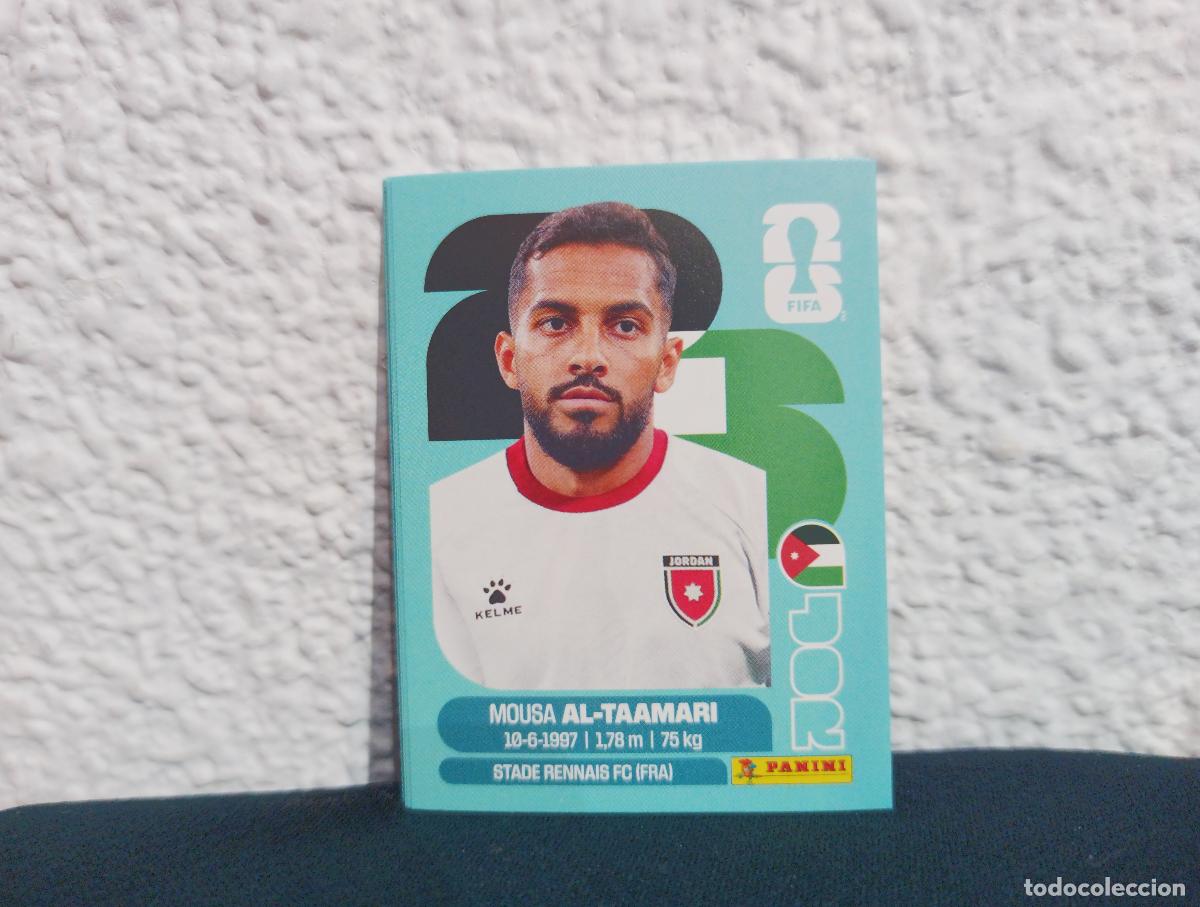 Sammeln alte Sammelbilder: JOR 15 MOUSA AL-TAAMARI BASE JORDANIA CROMO MUNDIAL STICKERS 2026 26