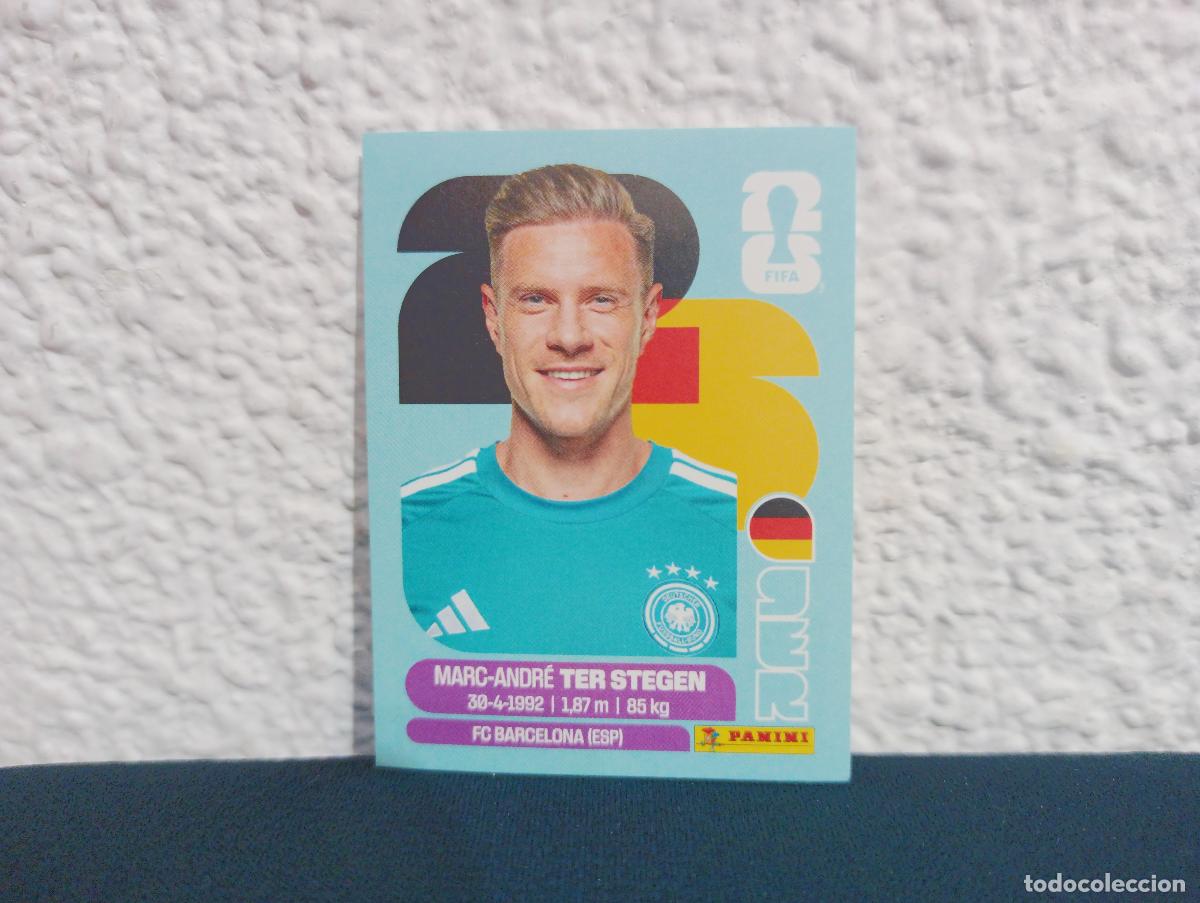 Sammeln alte Sammelbilder: GER 2 MARC-ANDR&Eacute; TER STEGEN BASE GERMANY CROMO MUNDIAL STICKERS 2026 26