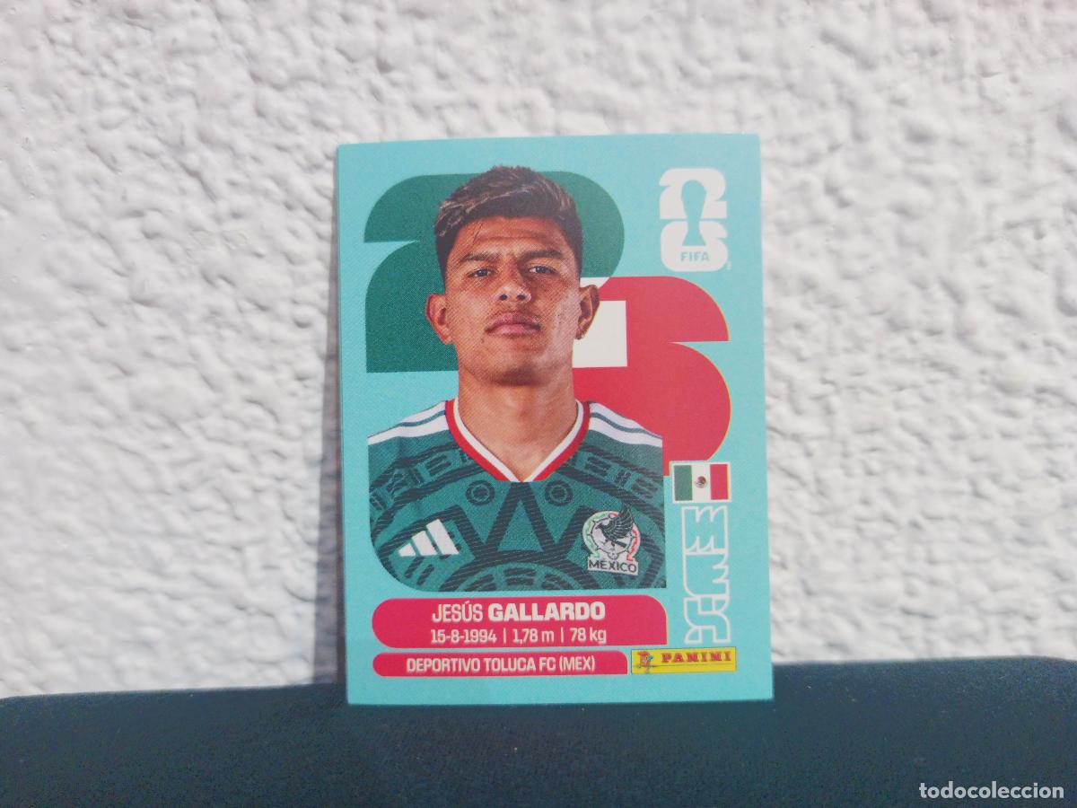 Colecionismo Cromos antigos: MEX 6 JESUS GALLARDO BASE MEXICO CROMO MUNDIAL STICKERS 2026 26