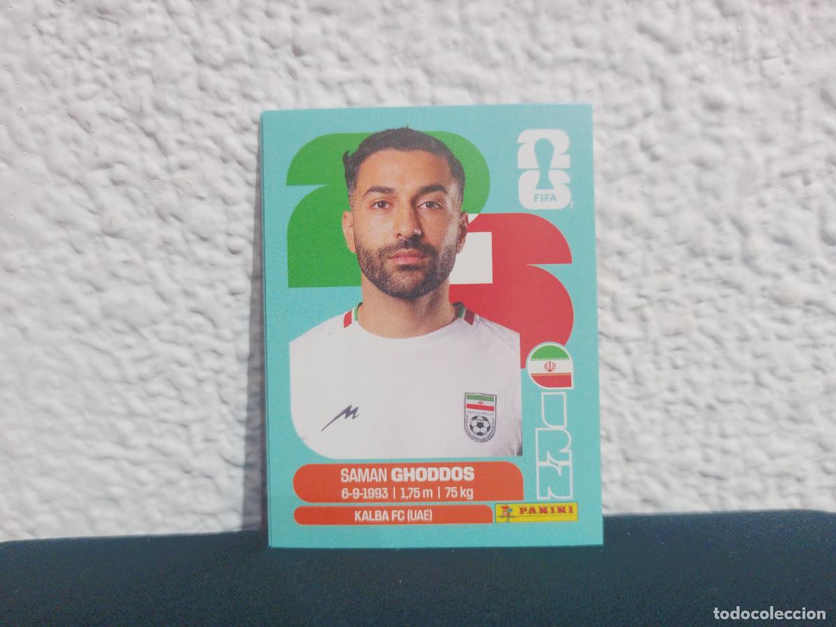 Colecionismo Cromos antigos: IRN 12 SAMAN GHODDOS BASE IRAN CROMO MUNDIAL STICKERS 2026 26