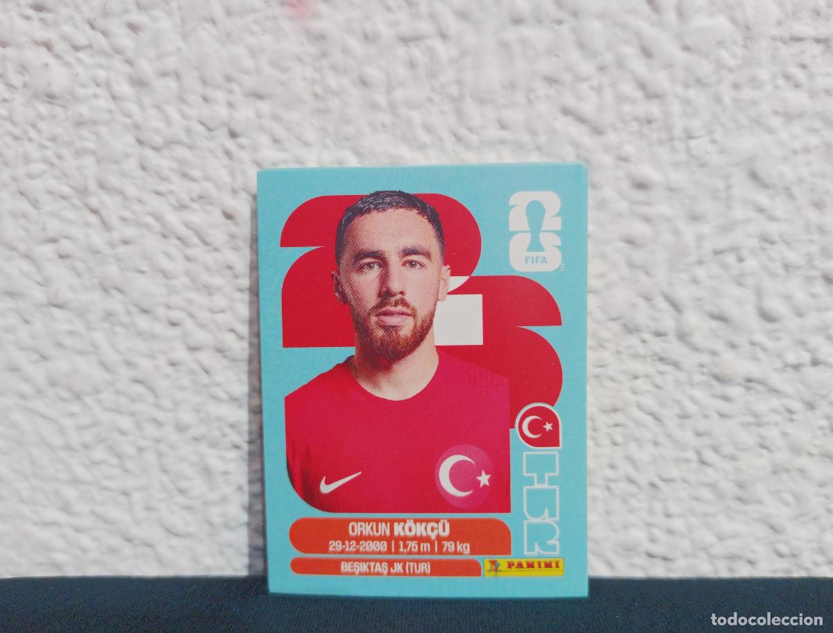Colecionismo Cromos antigos: TUR 12 ORKUN KOKCU BASE TURKEY CROMO MUNDIAL STICKERS 2026 26