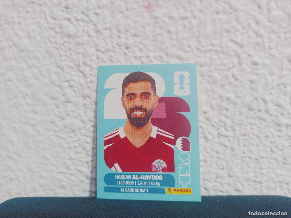 Collectionnisme Cartes &agrave; collectionner anciennes: QAT 16 HASSAN AL-HAYDOS BASE QATAR CROMO MUNDIAL STICKERS 2026 26