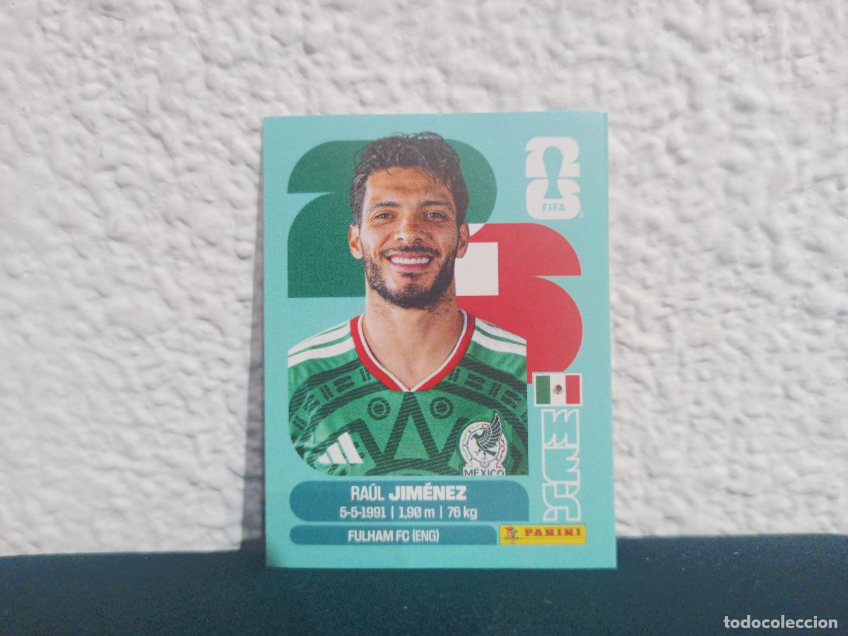 Collectionnisme Cartes &agrave; collectionner anciennes: MEX 17 RAUL JIMENEZ BASE MEXICO CROMO MUNDIAL STICKERS 2026 26
