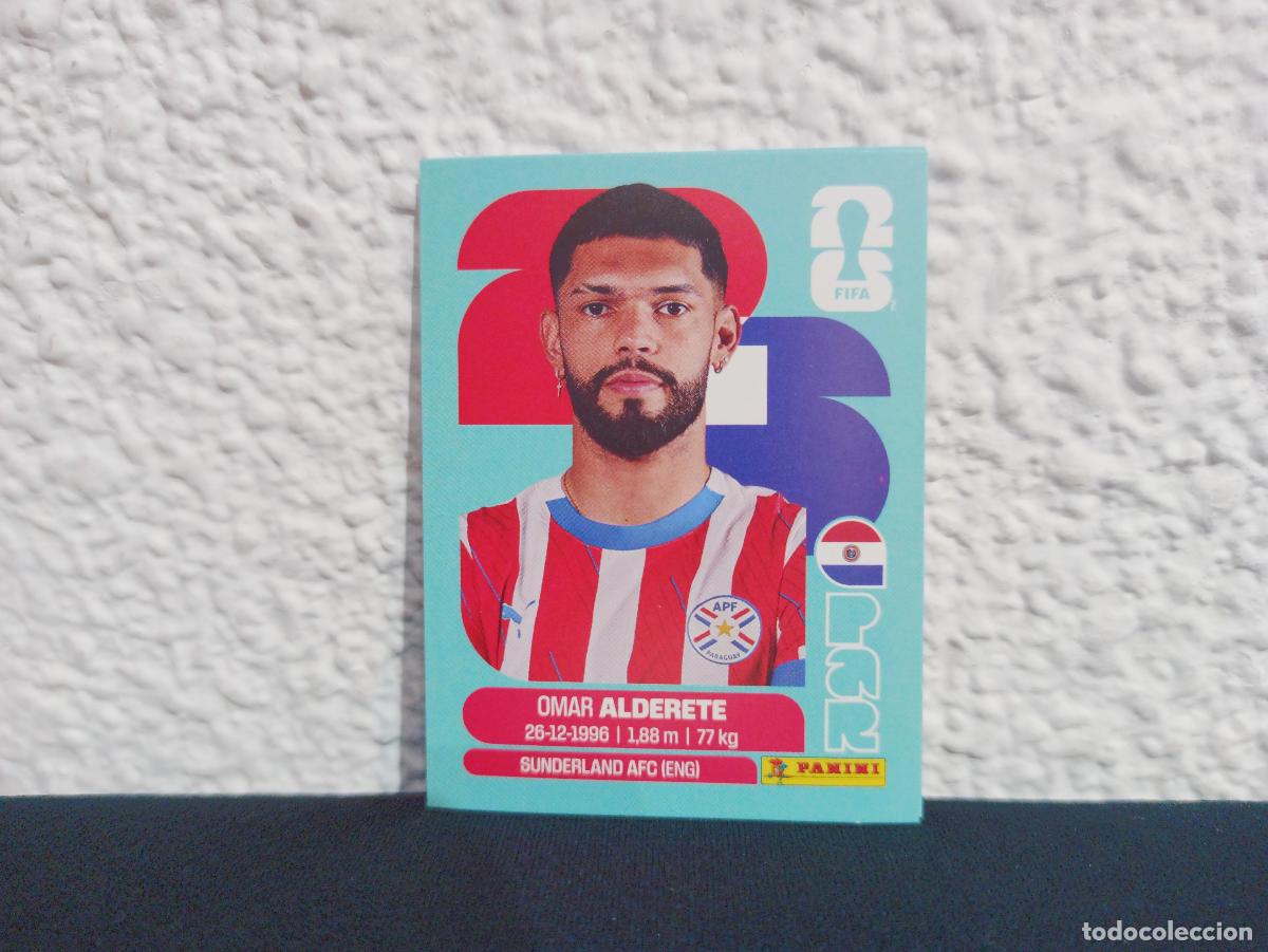 Collectionnisme Cartes &agrave; collectionner anciennes: PAR 7 OMAR ALDERETE BASE PARAGUAY CROMO MUNDIAL STICKERS 2026 26