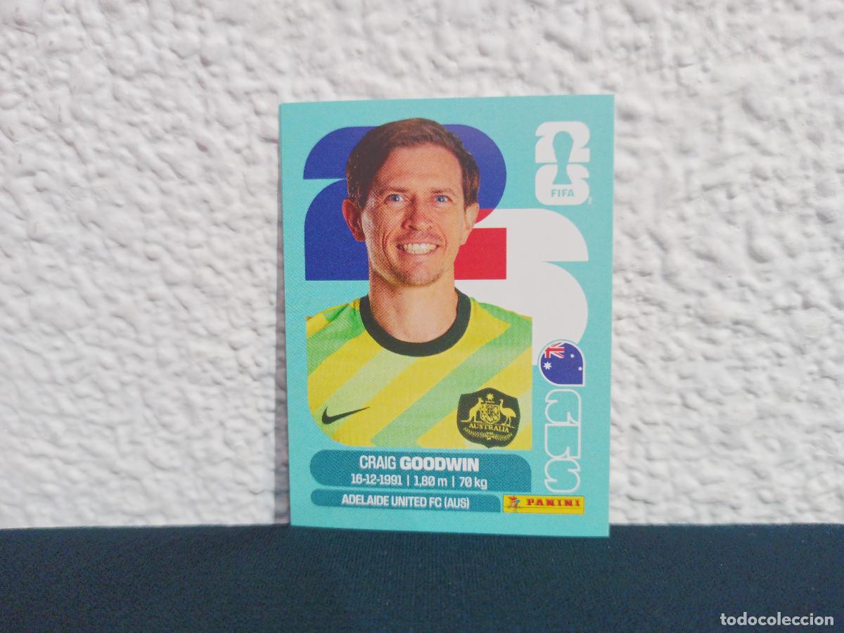 Collectionnisme Cartes &agrave; collectionner anciennes: AUS 17 CRAIG GOODWIN BASE AUSTRALIA CROMO MUNDIAL STICKERS 2026 26