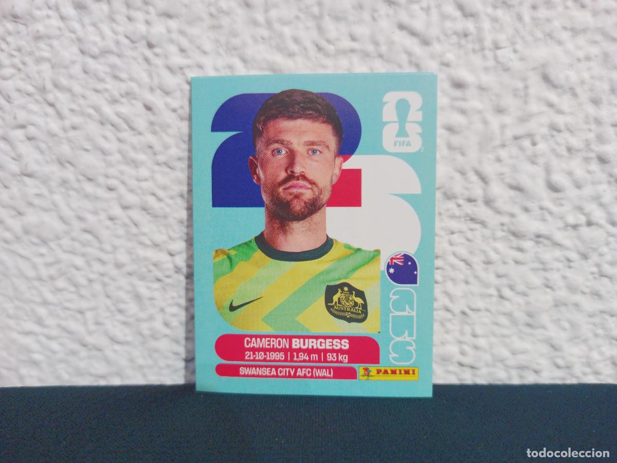 Collectionnisme Cartes &agrave; collectionner anciennes: AUS 8 CAMERON BURGESS BASE AUSTRALIA CROMO MUNDIAL STICKERS 2026 26