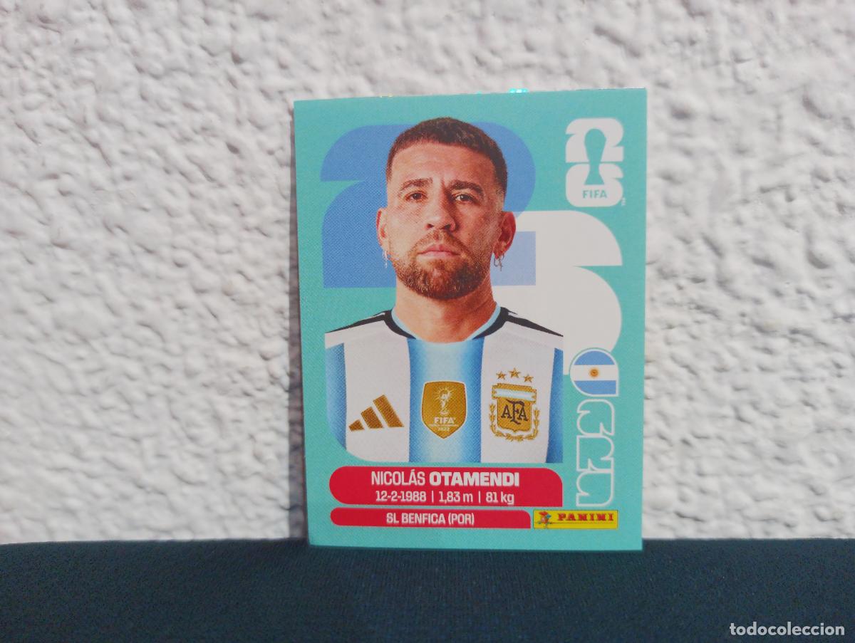 Collectionnisme Cartes &agrave; collectionner anciennes: ARG 5 NICOLAS OTAMENDI BASE ARGENTINA CROMO MUNDIAL STICKERS 2026 26