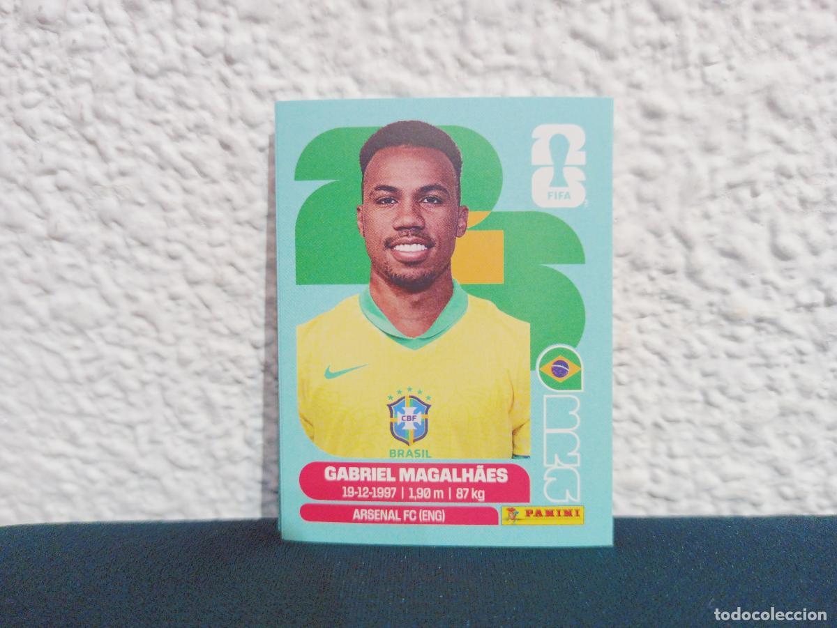 Collectionnisme Cartes &agrave; collectionner anciennes: BRA 6 GABRIEL MAGALH&Atilde;ES BASE BRAZIL CROMO MUNDIAL STICKERS 2026 26