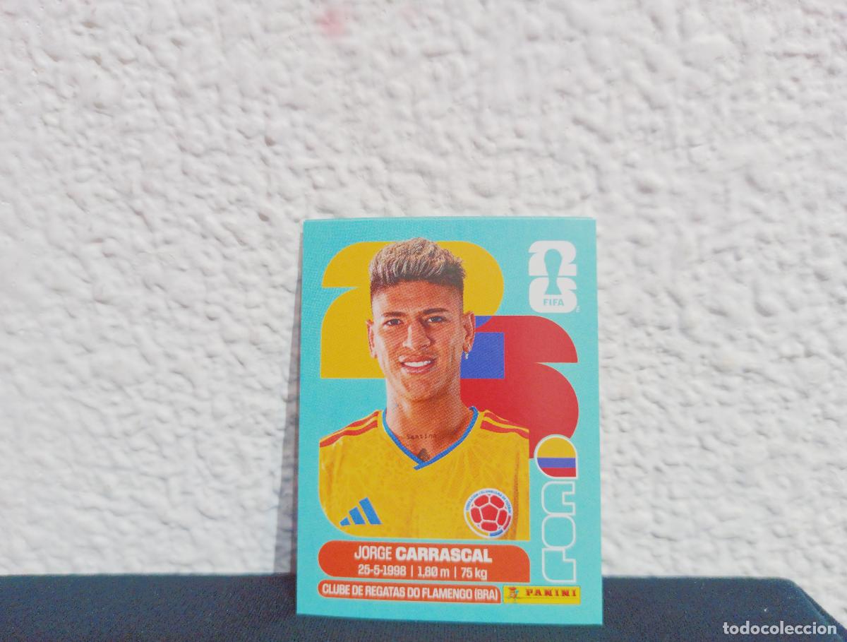 Sammeln alte Sammelbilder: COL 16 JORGE CARRASCAL BASE COLOMBIA CROMO MUNDIAL STICKERS 2026 26