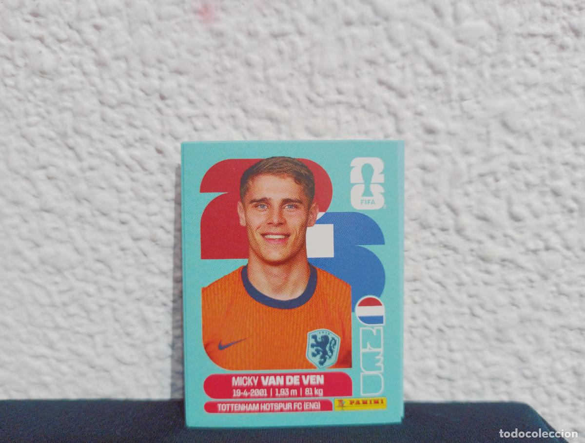 Sammeln alte Sammelbilder: NED 4 MICKY VAN DE VEN BASE NETHERLANDS CROMO MUNDIAL STICKERS 2026 26