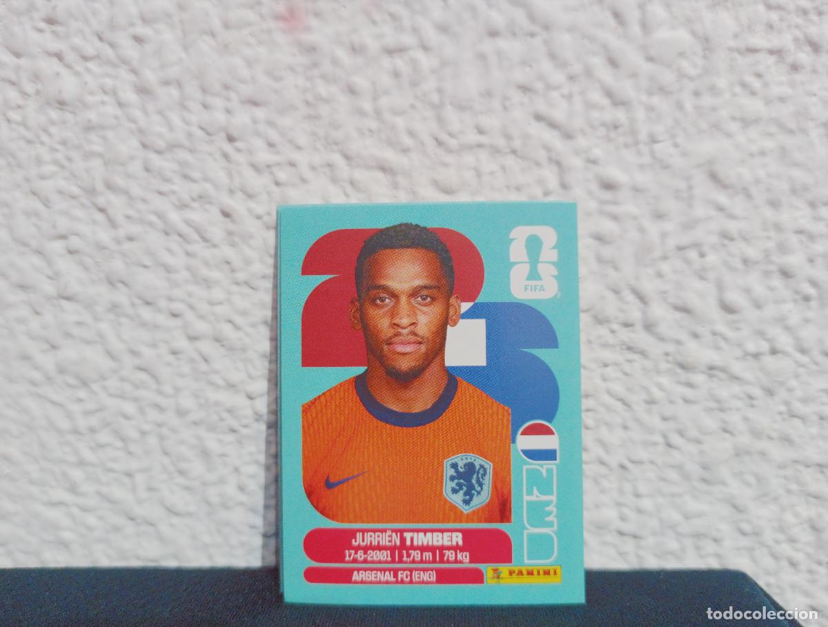 Sammeln alte Sammelbilder: NED 5 JURRI&Euml;N TIMBER BASE NETHERLANDS CROMO MUNDIAL STICKERS 2026 26