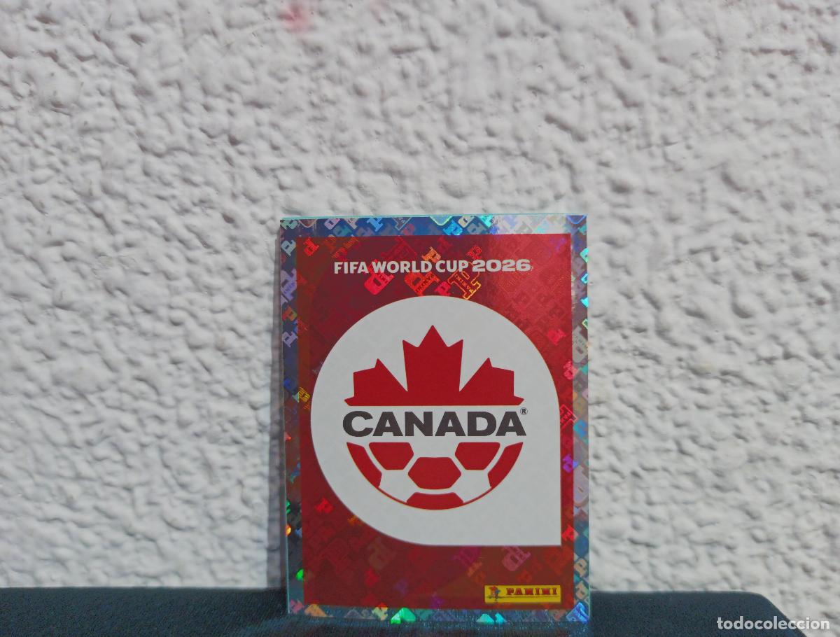 Coleccionismo cromos antiguos: CAN 1 ESCUDO BASE CANADA CROMO MUNDIAL STICKERS 2026 26