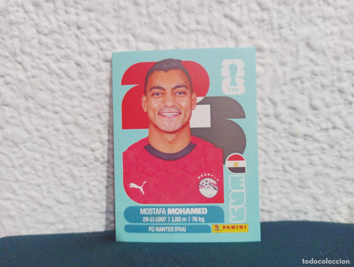 Coleccionismo cromos antiguos: EGY 18 MOSTAFA MOHAMED BASE EGYPT CROMO MUNDIAL STICKERS 2026 26