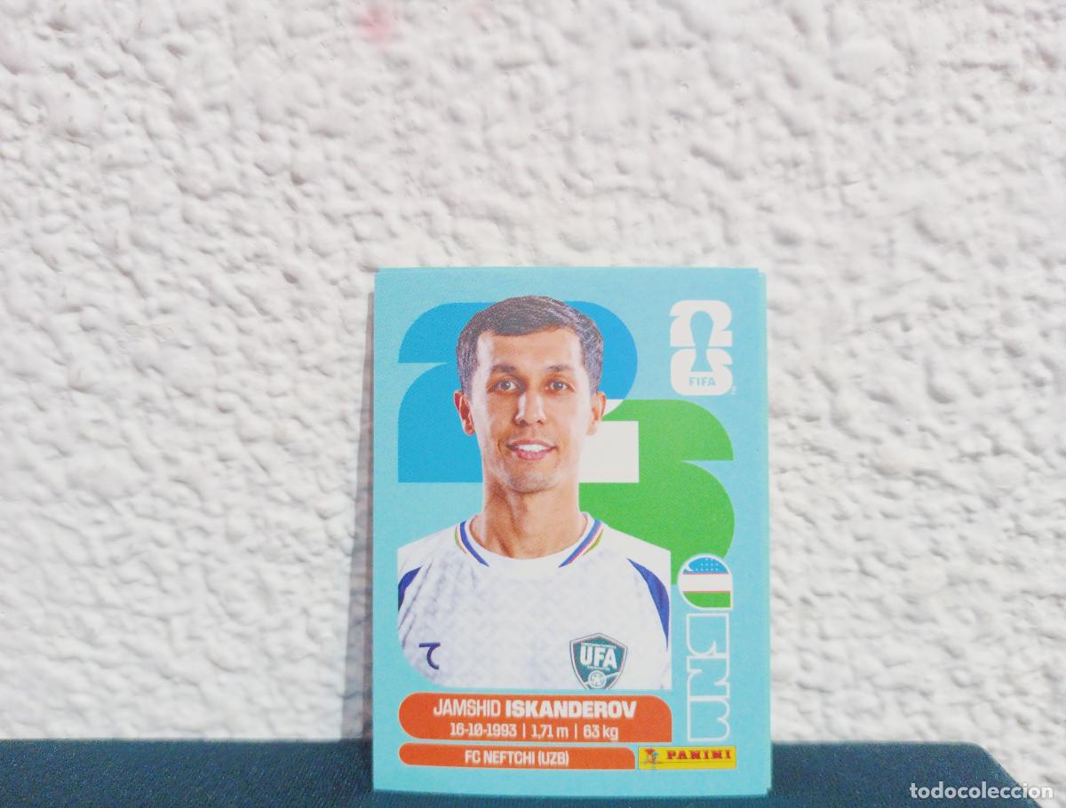 Coleccionismo cromos antiguos: UZB 12 JAMSHID ISKANDEROV BASE UZBEKISTAN CROMO MUNDIAL STICKERS 2026 26