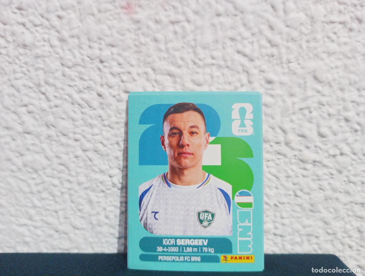 Collezionismo Figurine antiche: UZB 19 IGOR SERGEEV BASE UZBEKISTAN CROMO MUNDIAL STICKERS 2026 26