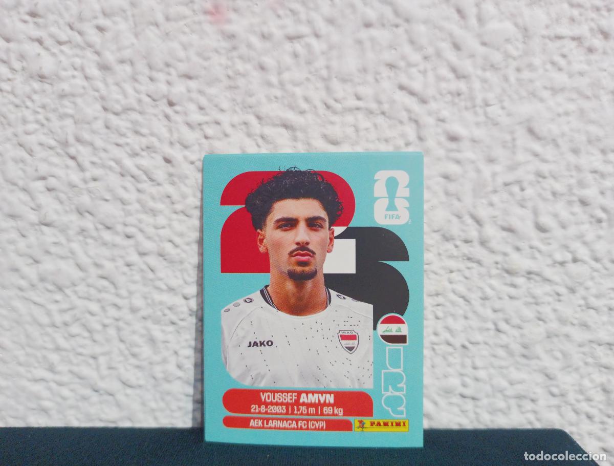 Collezionismo Figurine antiche: IRQ 14 YOUSSEF AMYN BASE IRAQ CROMO MUNDIAL STICKERS 2026 26