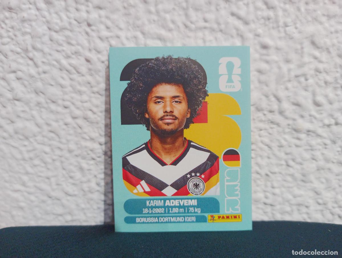 Collezionismo Figurine antiche: GER 19 KARIM ADEYEMI BASE GERMANY CROMO MUNDIAL STICKERS 2026 26