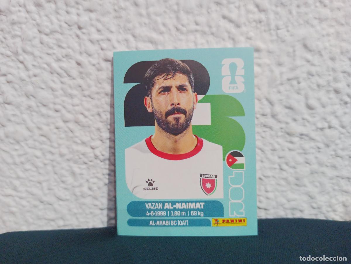 Collezionismo Figurine antiche: JOR 16 YAZAN AL-NAIMAT BASE JORDANIA CROMO MUNDIAL STICKERS 2026 26