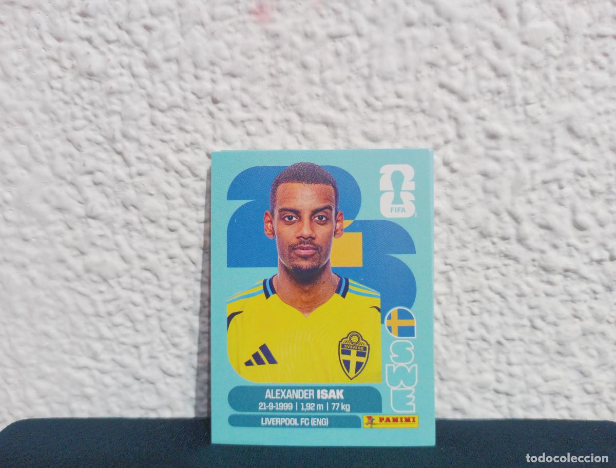 Collezionismo Figurine antiche: SWE 19 ALEXANDER ISAK BASE SWEDEN CROMO MUNDIAL STICKERS 2026 26